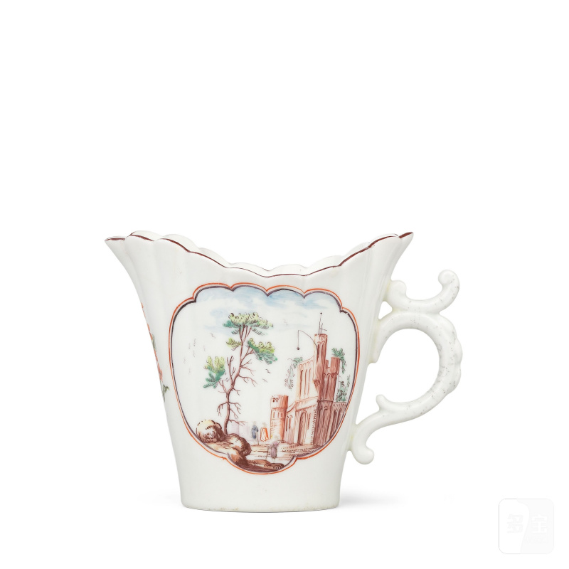 A Chelsea milk jug, circa 1752-54 - 图7